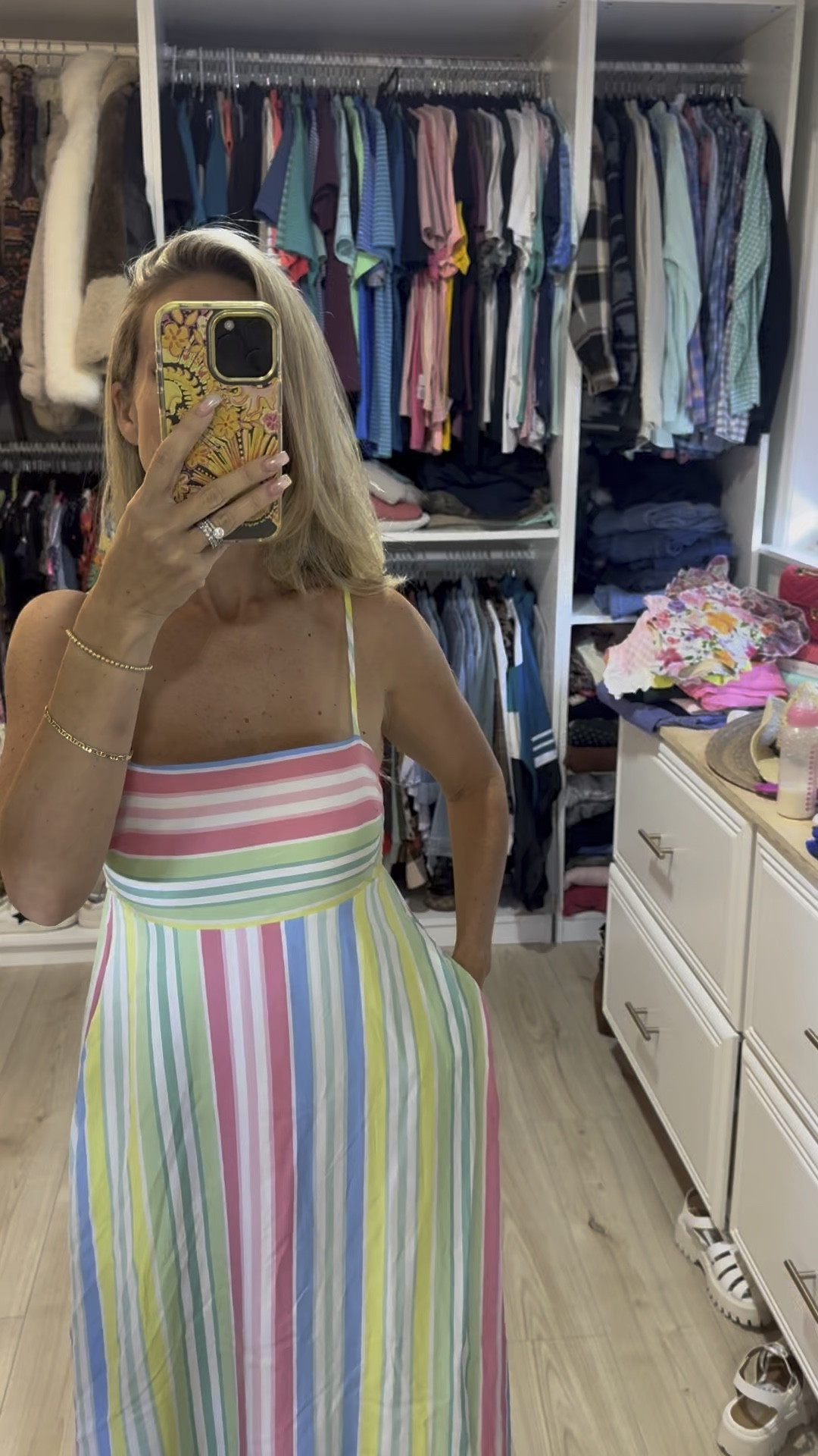 Under $50. Prettiest, pocketed dress. ￼Sunday Church OOTD  

#LTKootd #LTKgrwm #LTKSaleAlert