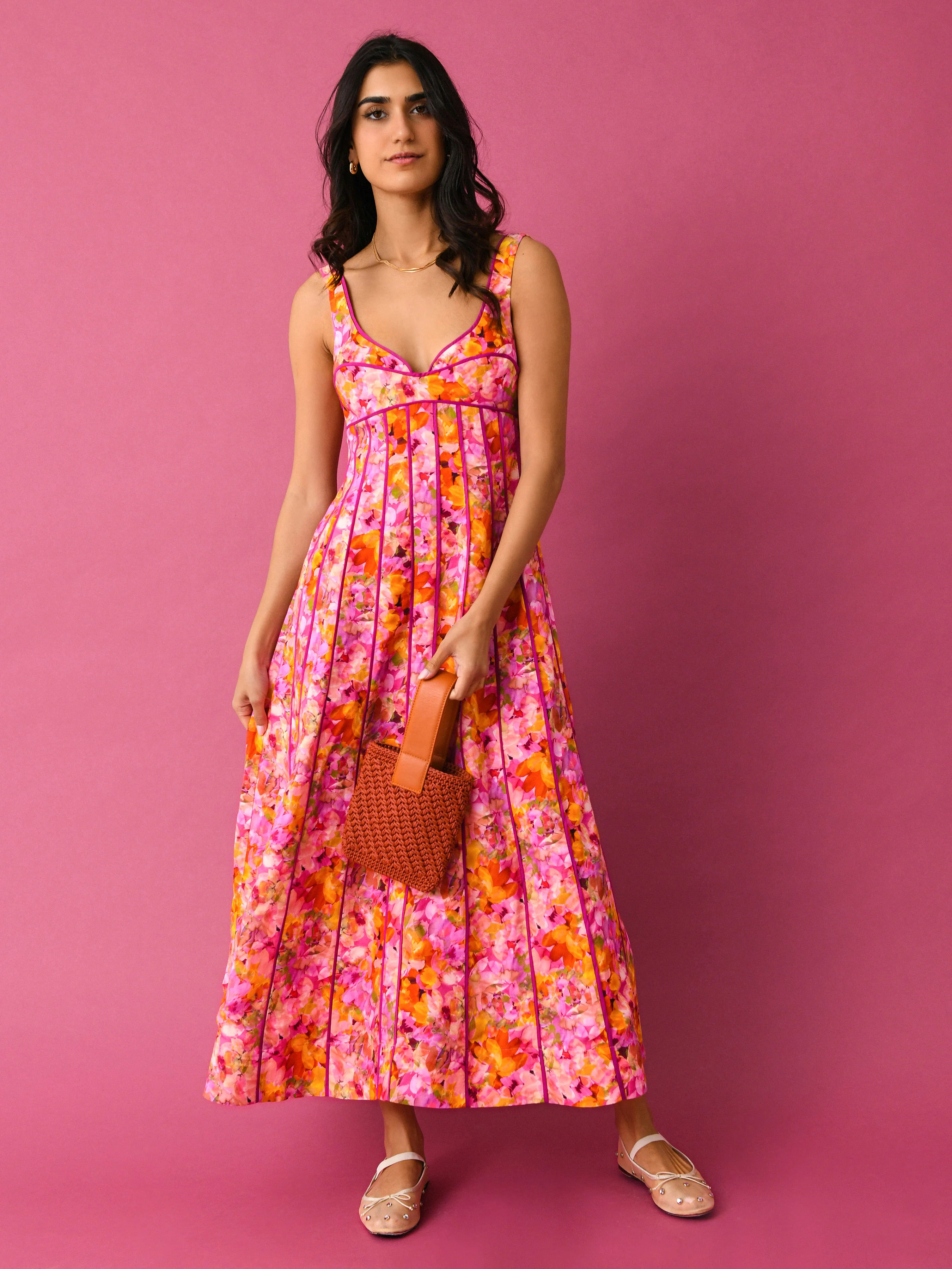 ACLER
                      
                     Women's Hansley Midi Dress | Saint Bernard