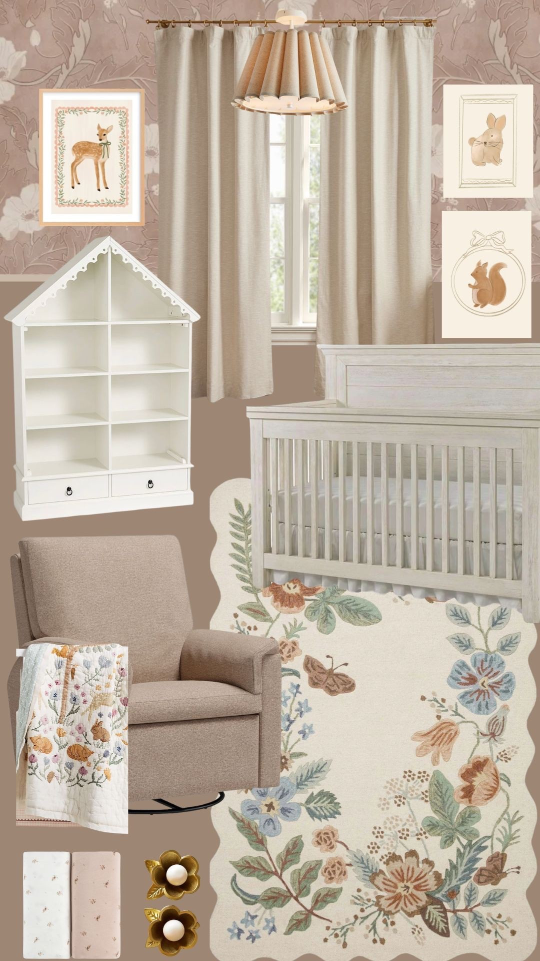 I’m loving this nursery design 🫶🏻 the wallpaper is gorgeous! It’s the Poppy, Blush wallpaper from Sandberg

#LTKBaby #LTKHome #LTKKids
