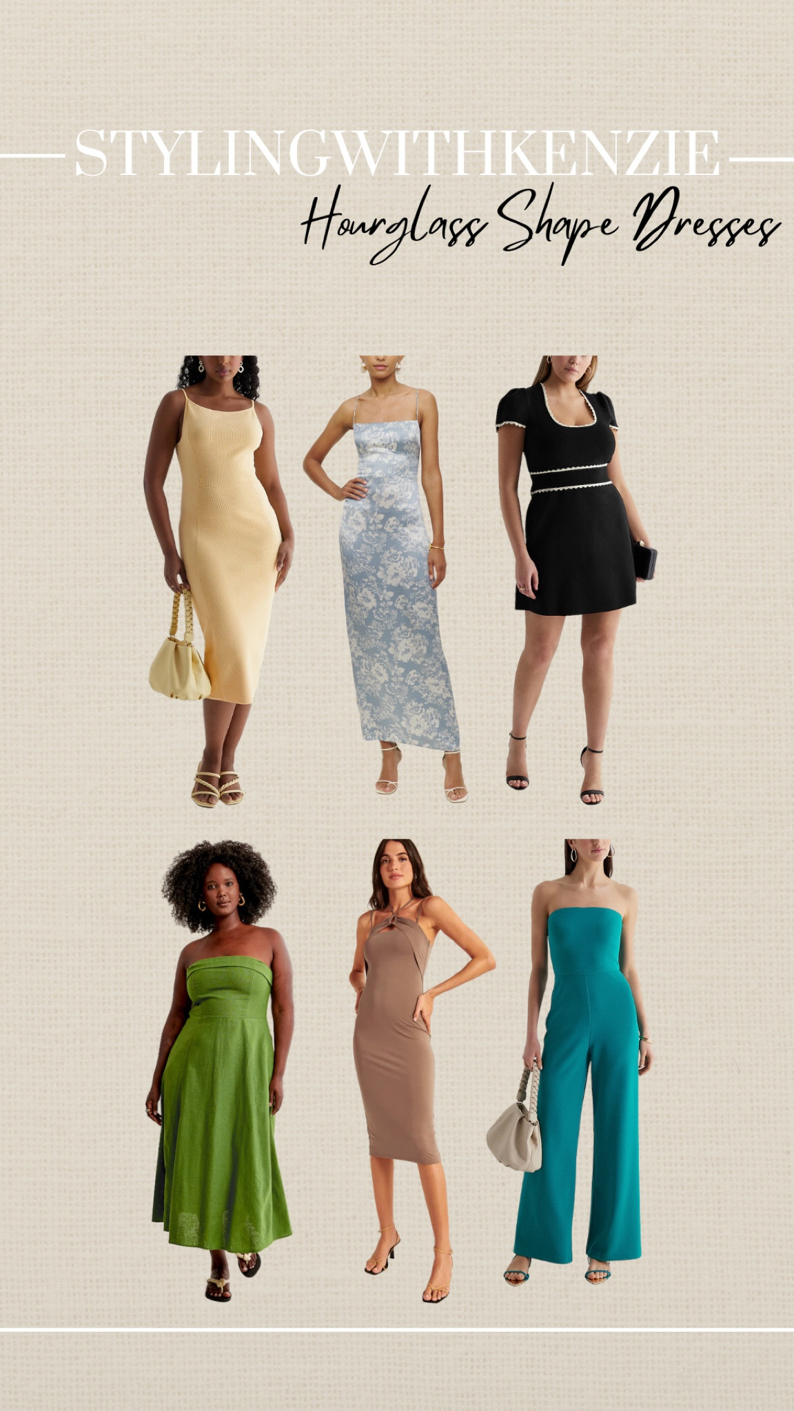 Figure Contour Midi Shaping Dress  Hourglass dress, Pretty outfits