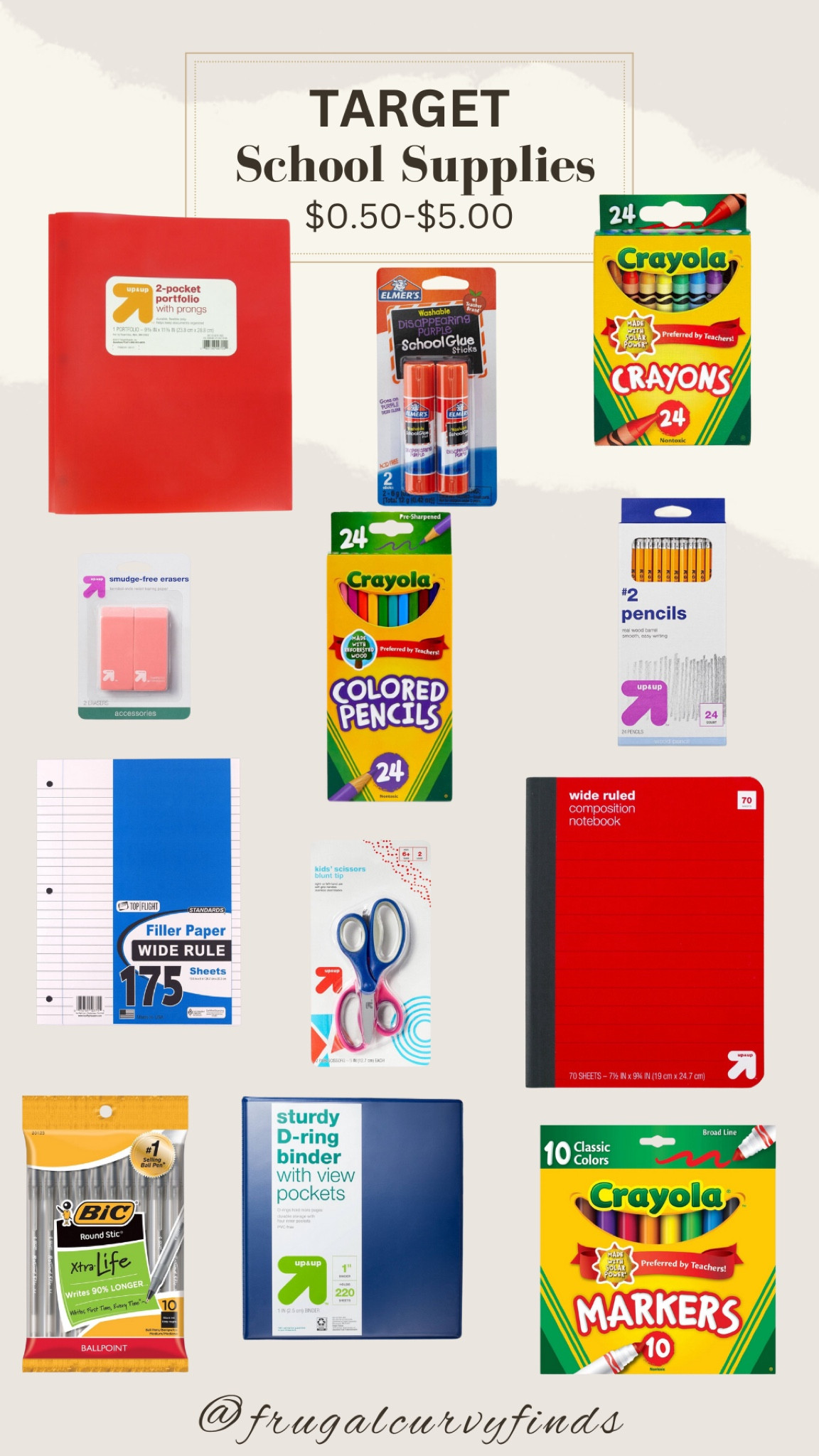 Target online sale on kids school supplies for back to school shopping. All supplies for the classroom between $0.50 -$5.00.



#LTKBacktoSchool #LTKKids #LTKSaleAlert