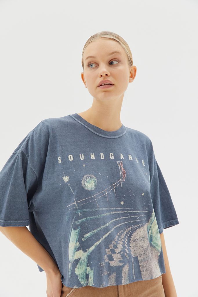 Soundgarden Boxy Cropped Tee | Urban Outfitters (US and RoW)