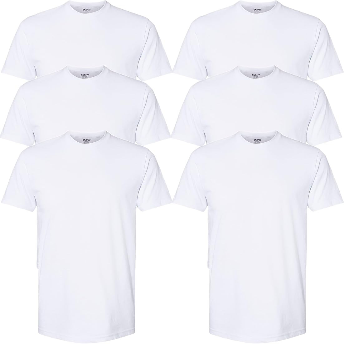 Gildan Men's Crew T-Shirts, Multipack, Style G1100 | Amazon (US)