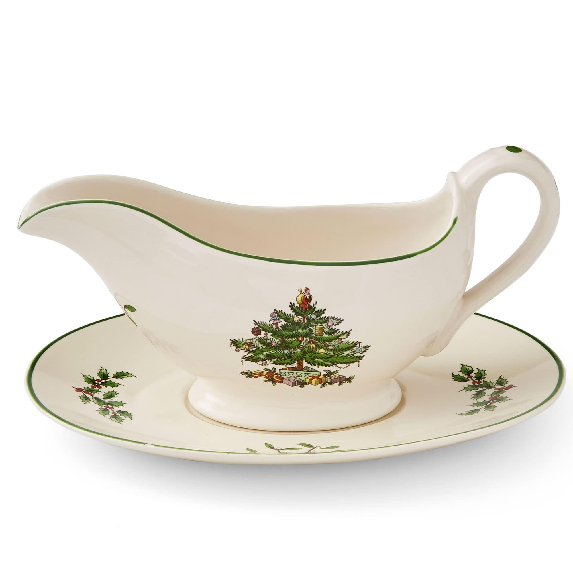 Portmeirion Home & Gifts Spode Sauce Boat and Stand Boxed Set, Ceramic, Multi-Colour | Amazon (UK)