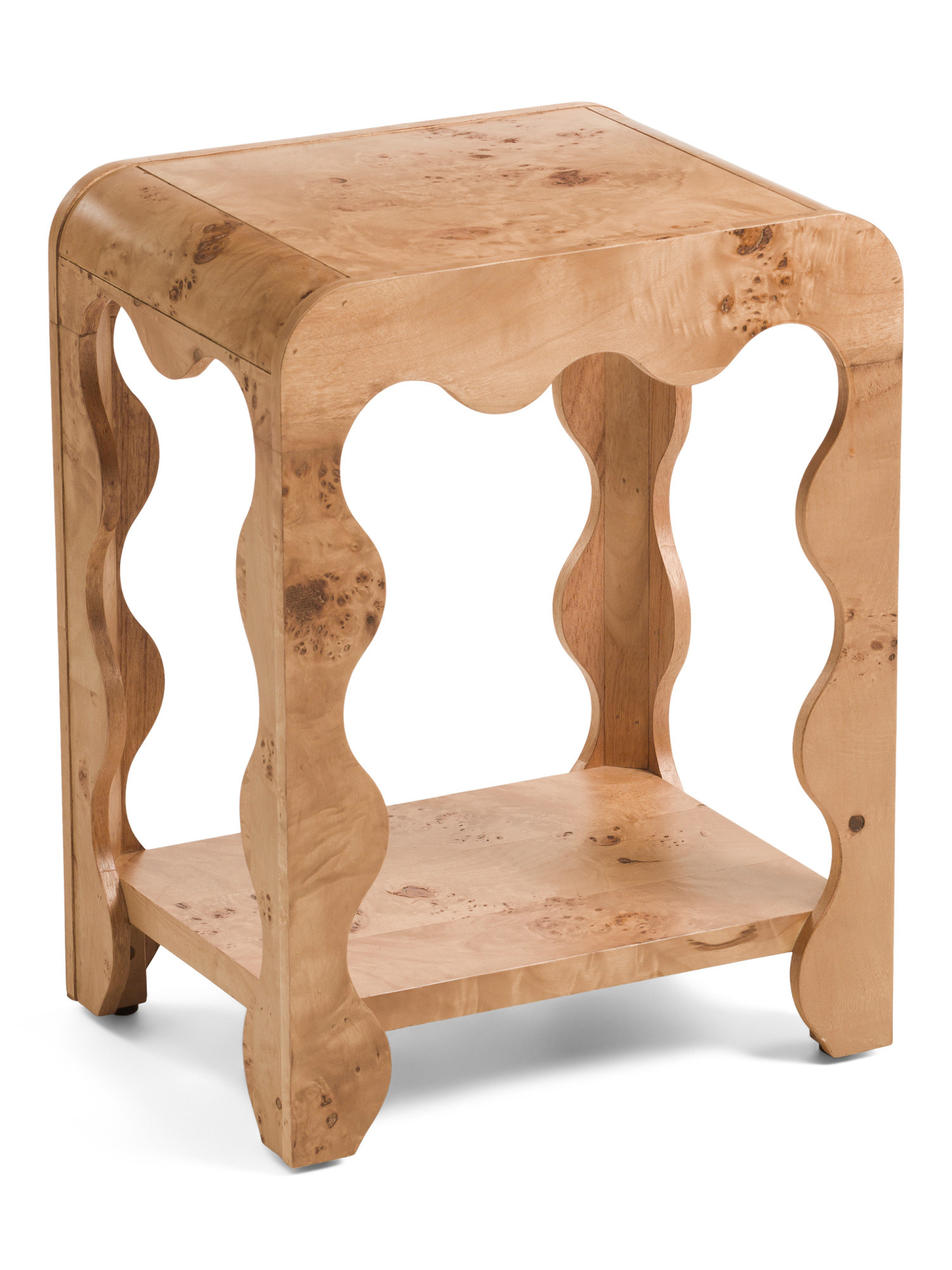 17x13x22 Wavy Burled Accent Table | Furniture & Lighting | Marshalls | Marshalls