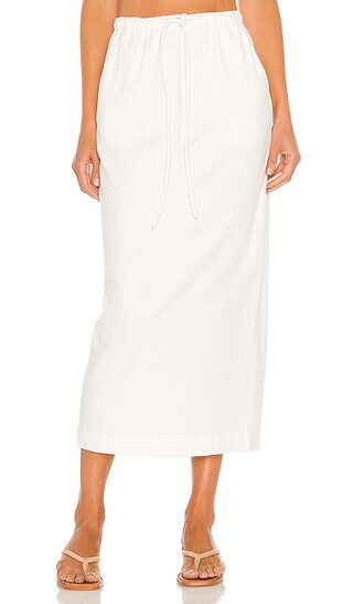Bexley Skirt in Ivory | Revolve Clothing (Global)