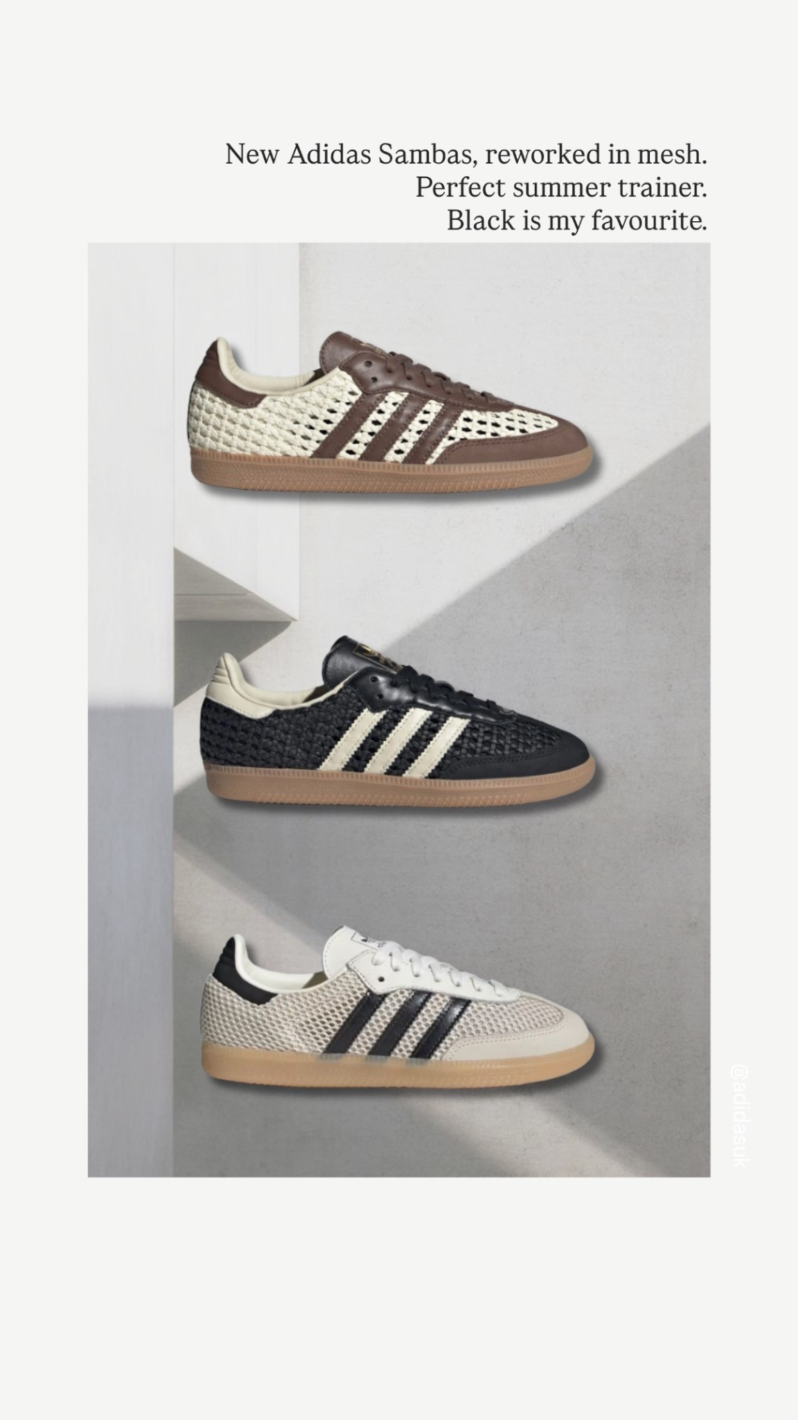 New adidas samba og

Inspired by mesh flats your new favourite summer trainer! 

Trendy trainer - mesh sneakers 

#LTKuk #LTKspring #LTKshoes