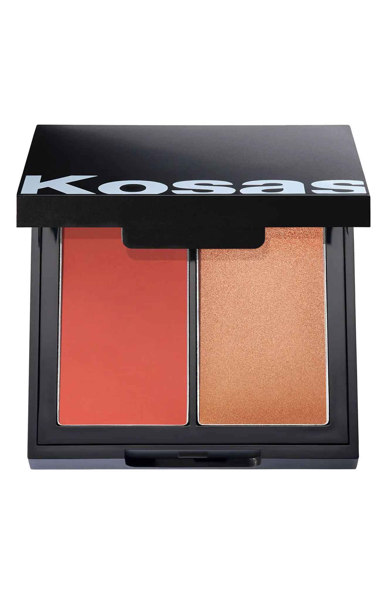 Kosas Color & Light Cream Blush & Highlighter Palette in Velvet Melon High Intensity at Nordstrom | Nordstrom