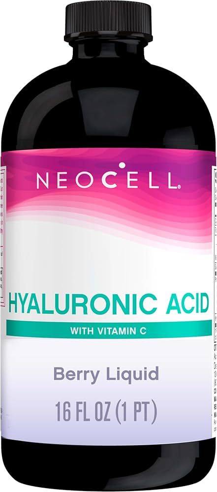 NeoCell Hyaluronic Acid Berry Liquid with Vitamin C; For Cellular Hydration for Skin, and Lubrica... | Amazon (US)