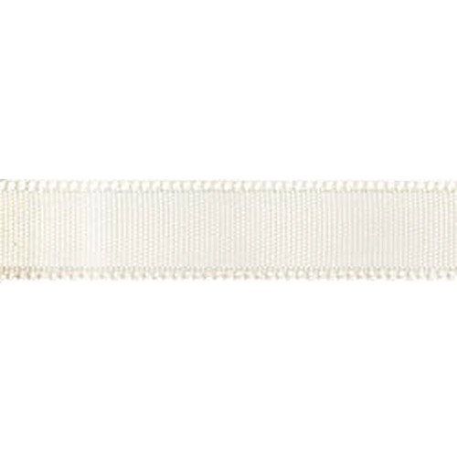 Offray Ribbon, Antique White 3/8 inch Single Face Satin Polyester Ribbon for Sewing, Crafts, and ... | Walmart (US)