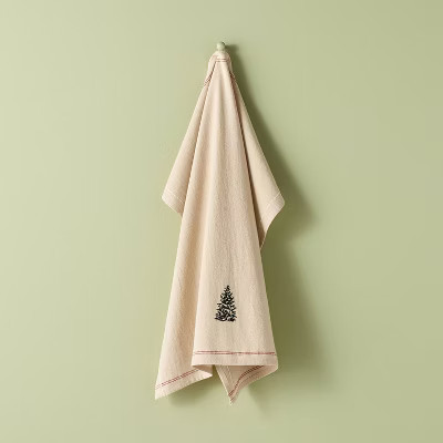 Flour Sack Towel Embroidered Tree - Hearth & Hand™ with Magnolia | Target