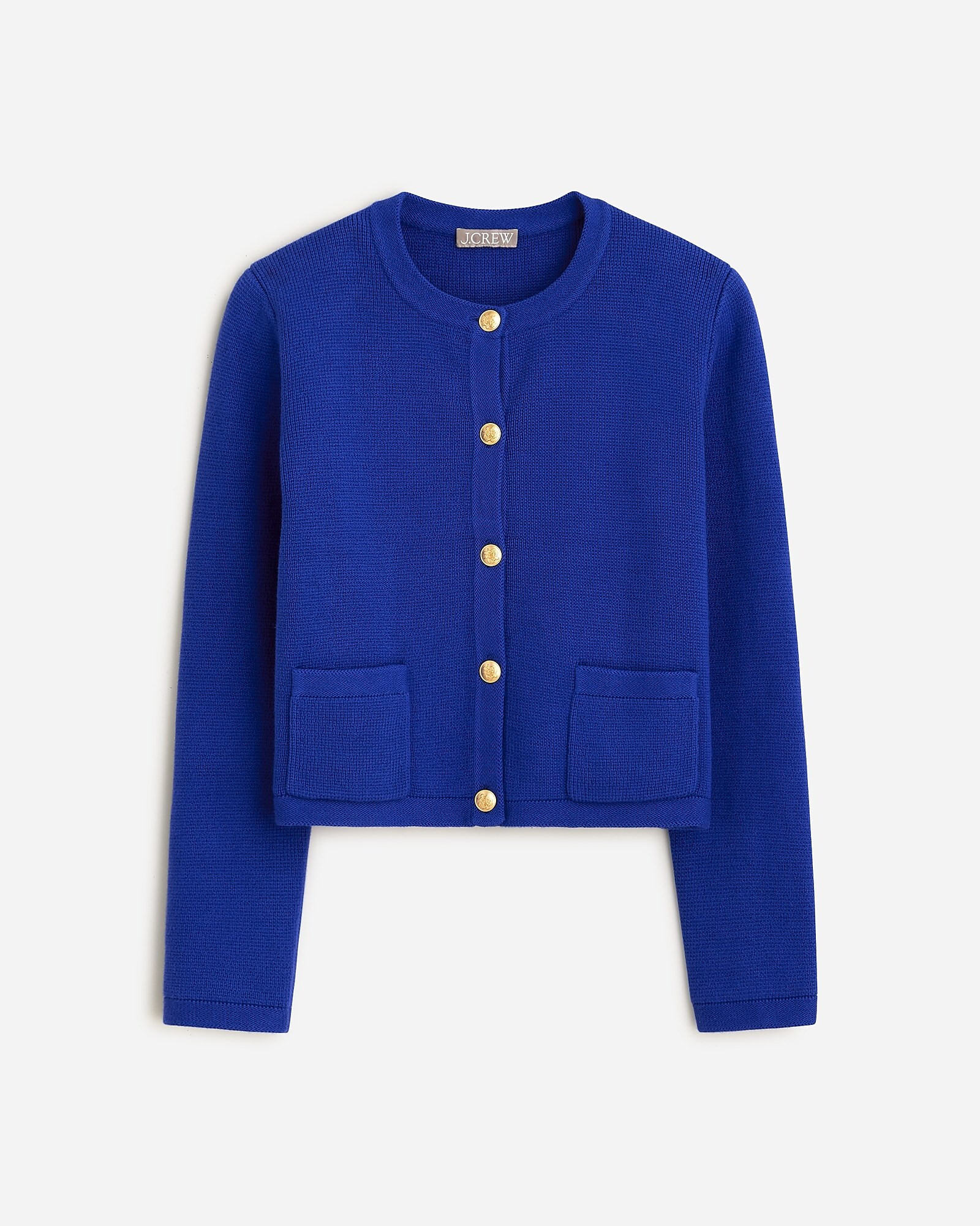 Emilie patch-pocket sweater lady jacket | J. Crew US