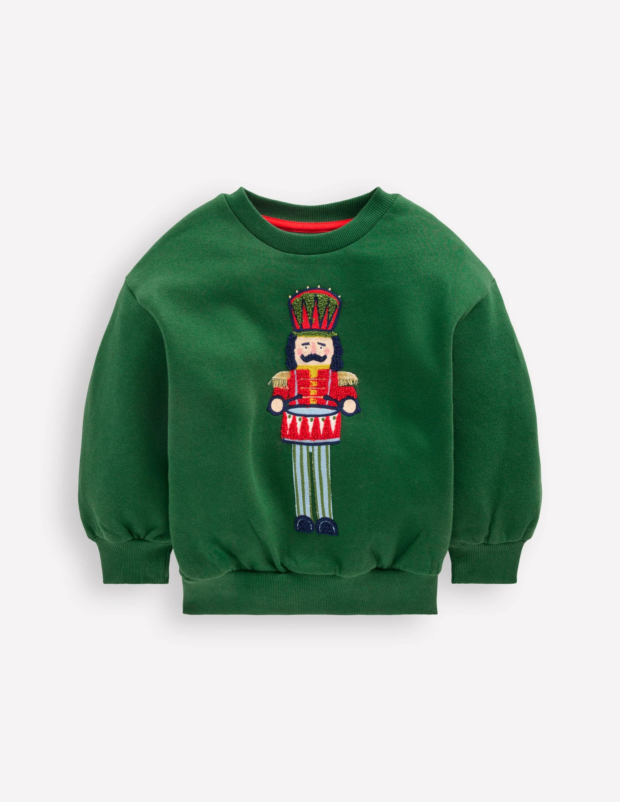 Cosy Festive Sweatshirt-Eden Nutcracker | Boden UK