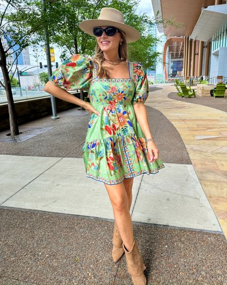 Cute Nashville outfit! Love this dress such a cute summer outfit 

#LTKStyleTip #LTKOver40 #LTKFindsUnder100
