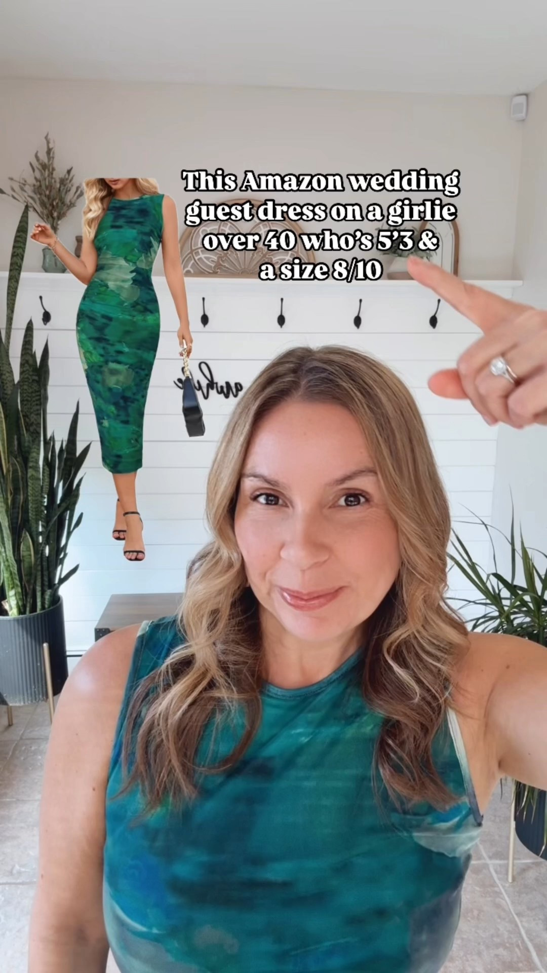 I love this dress I’m wearing a medium comes in tons of colors and is on sale for under $25 🙌🏼 
Wedding guest dress

#LTKWedding #LTKSaleAlert #LTKOver40