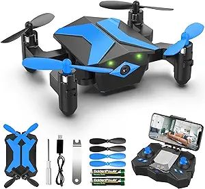 ATTOP Mini Drone for Kids with FPV Camera, Toys Gifts for Boys Girls with Voice Control, 3D Flips... | Amazon (US)