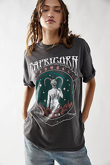 Horoscope Band Tee | Free People (Global - UK&FR Excluded)