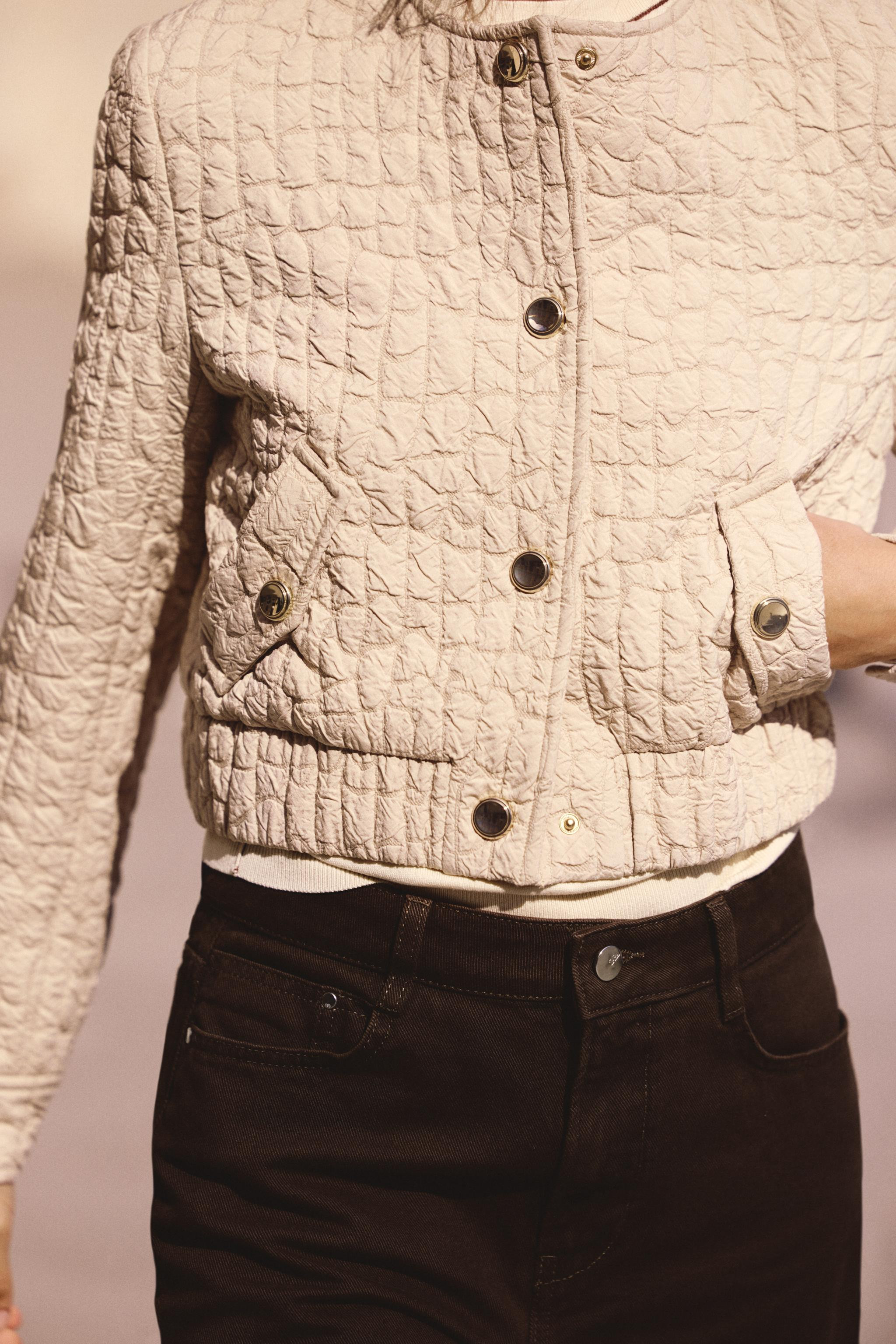 PADDED BOMBER JACKET | Zara US