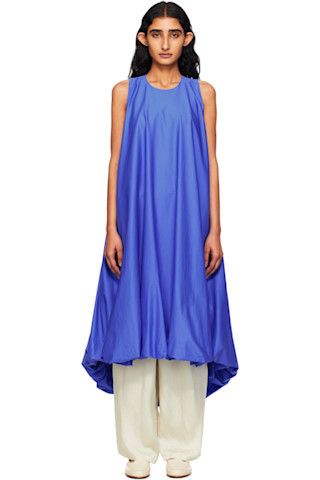 Cordera - Blue Balloon Midi Dress | SSENSE
