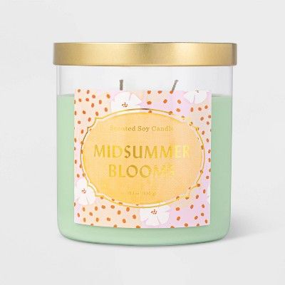 15.1oz Lidded Jar Midsummer Blooms Candle - Opalhouse&#8482; | Target
