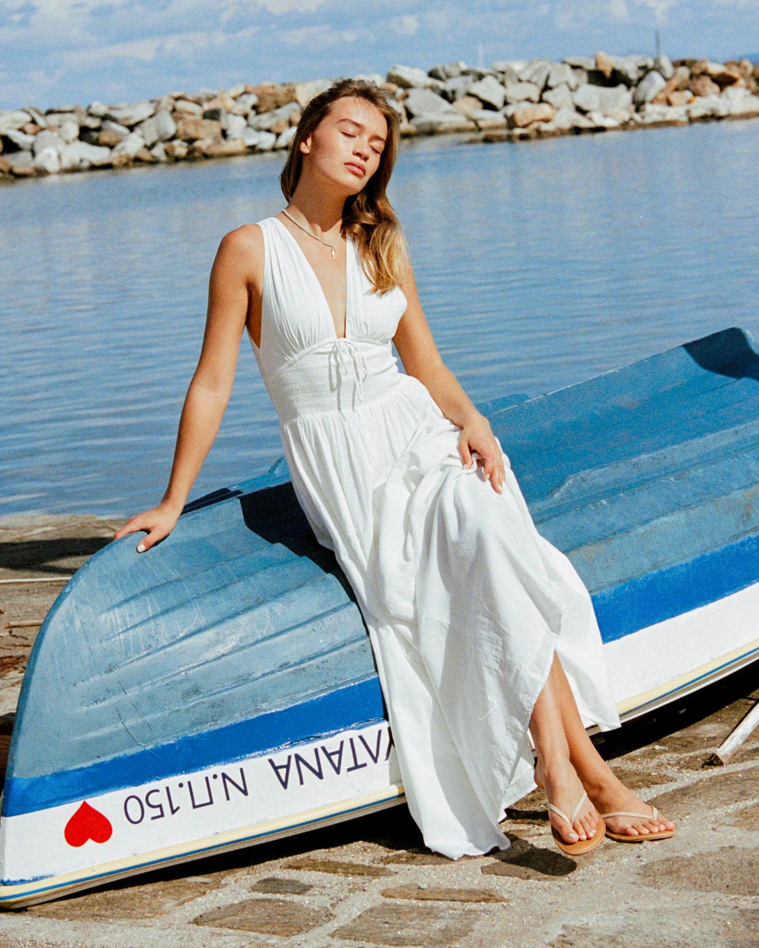 Emmaline Maxi Dress - Cream | L*Space