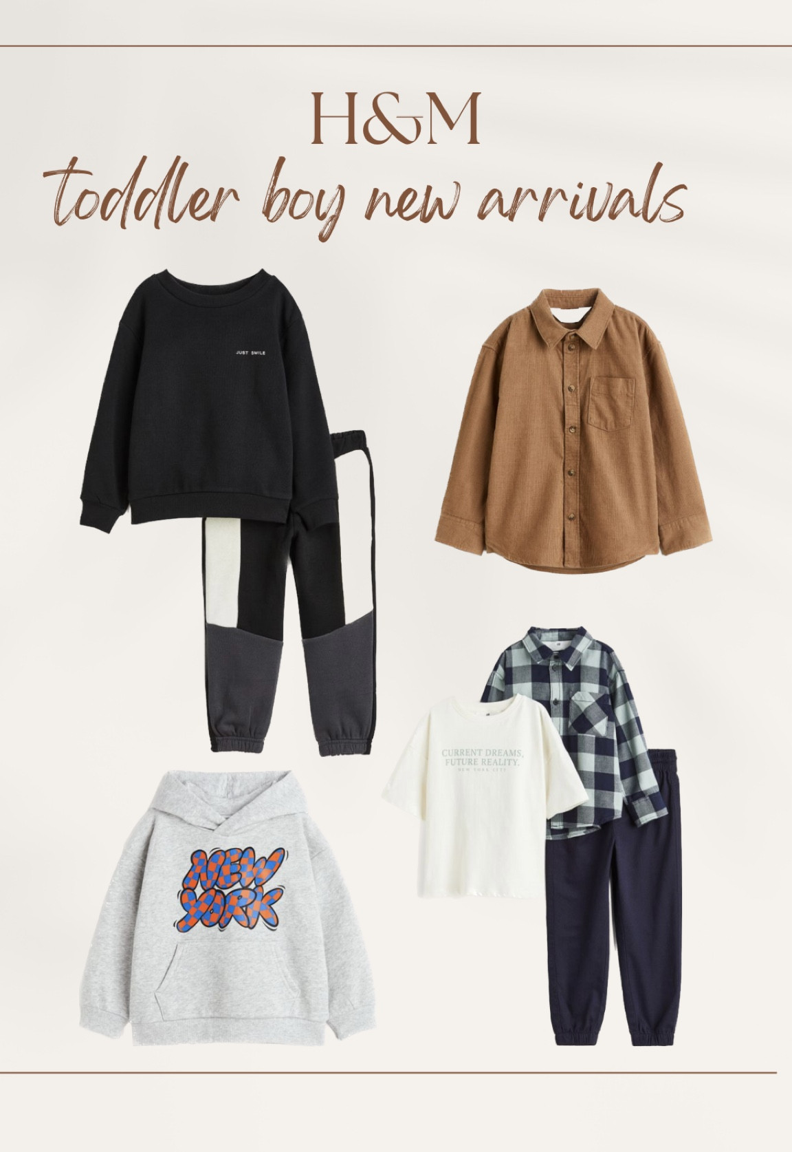 H&M toddler boy new arrivals 

toddler boy | toddler boy style | toddler boy outfits | toddler boy fashion | toddler boy clothes | toddler ootd | toddler clothes | toddler finds | toddler outfit inspo | boy clothes | toddler boy outfit inspo | OOTD | cool toddler boy style | trendy toddler style

#LTKstyletip #LTKfit #LTKkids