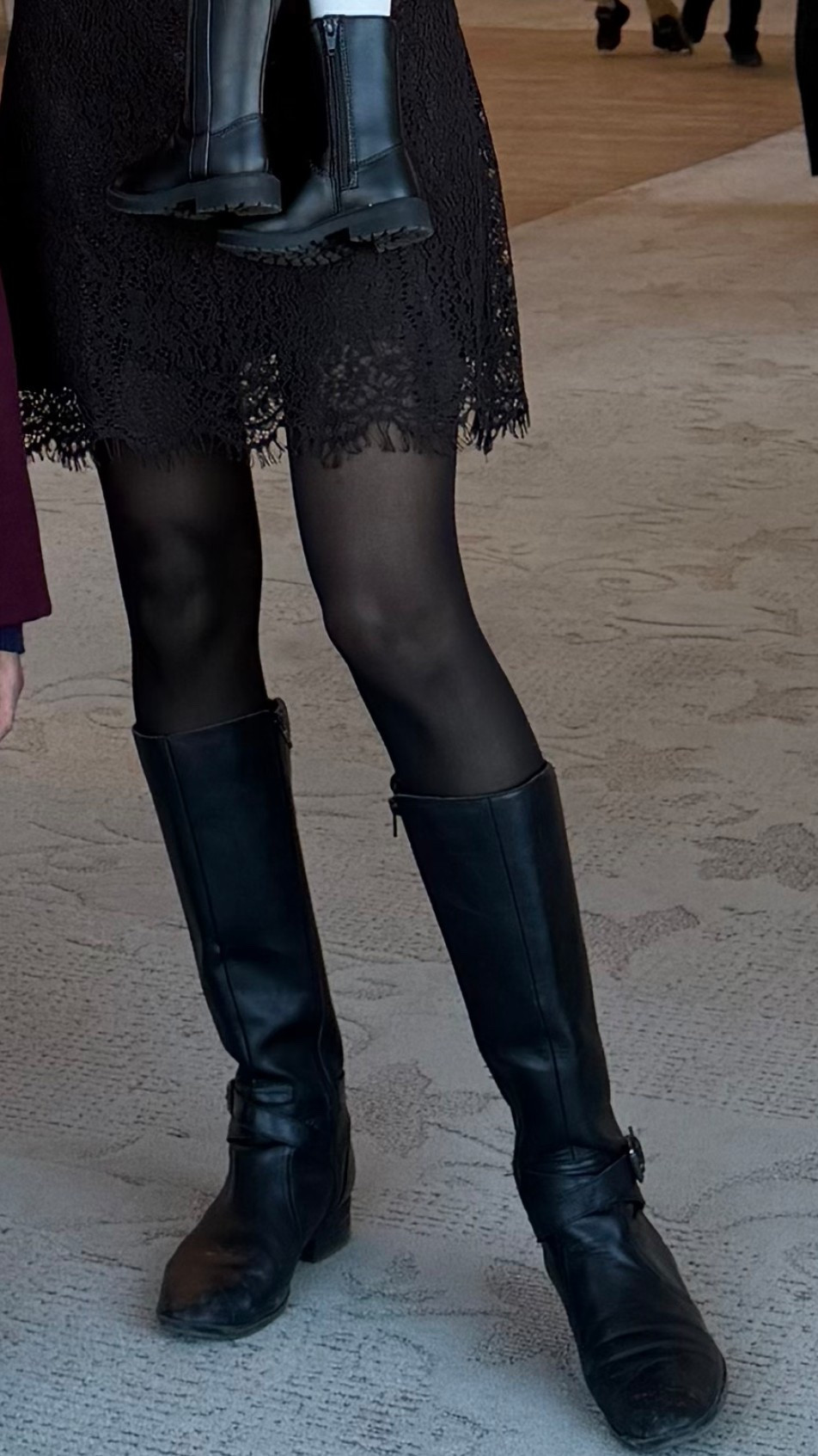 These are the only knee high boots I’ve found that actually fit slim calves without any gaping. Super comfortable for walking all day and easy to style with dresses or skirts. I have them in black which is now sold out, but the dark brown is currently on sale.

Linking them here while they’re still available.

#LTKsalealert 

#LTKshoes #LTKcanada #LTKwinter