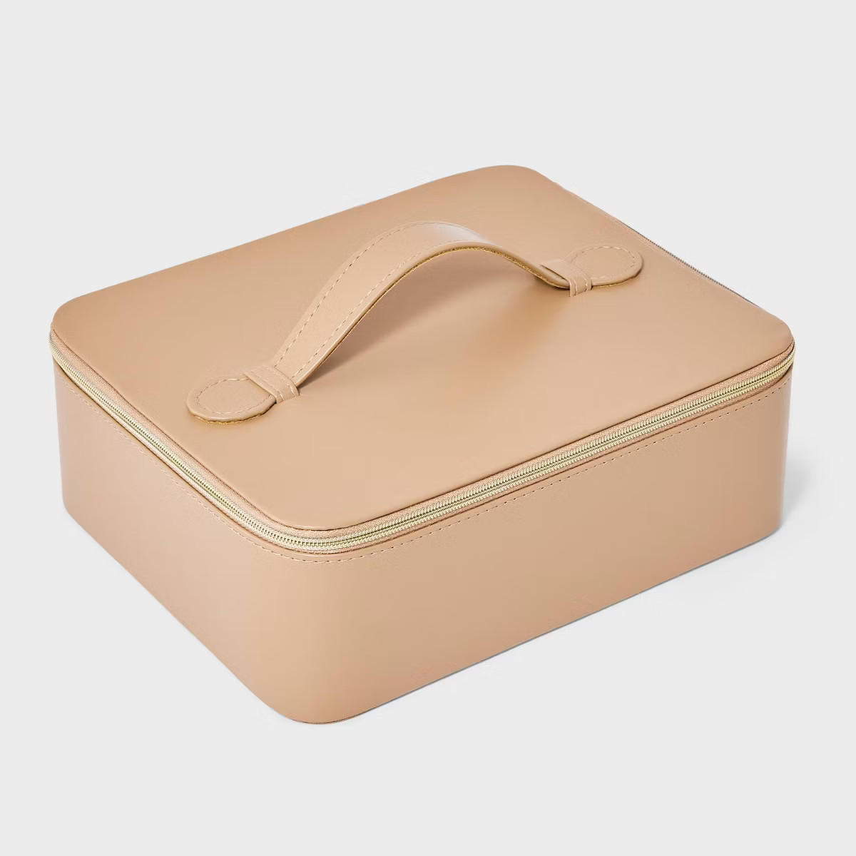 Handle Travel Jewelry Box with Mini Organizer - A New Day™ Brown | Target