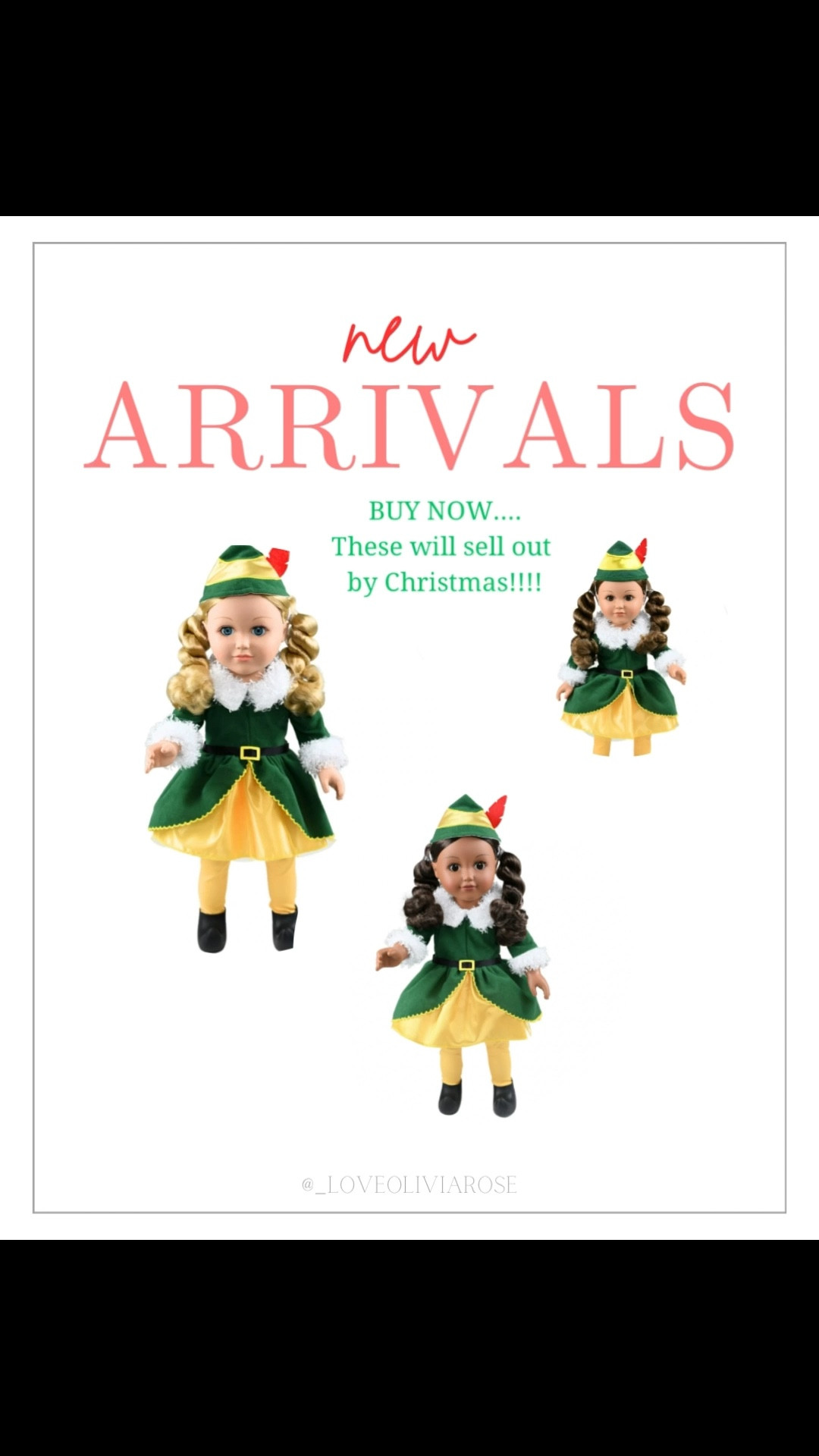 These My Life as Elf dolls are sooooo cute! I’m sure they’ll sell out by Christmas like the Grinch ones do every year! Grab them while you can!! Perfect Christmas gift for the little girl in your life! 

#LTKKids #LTKFamily #LTKSeasonal