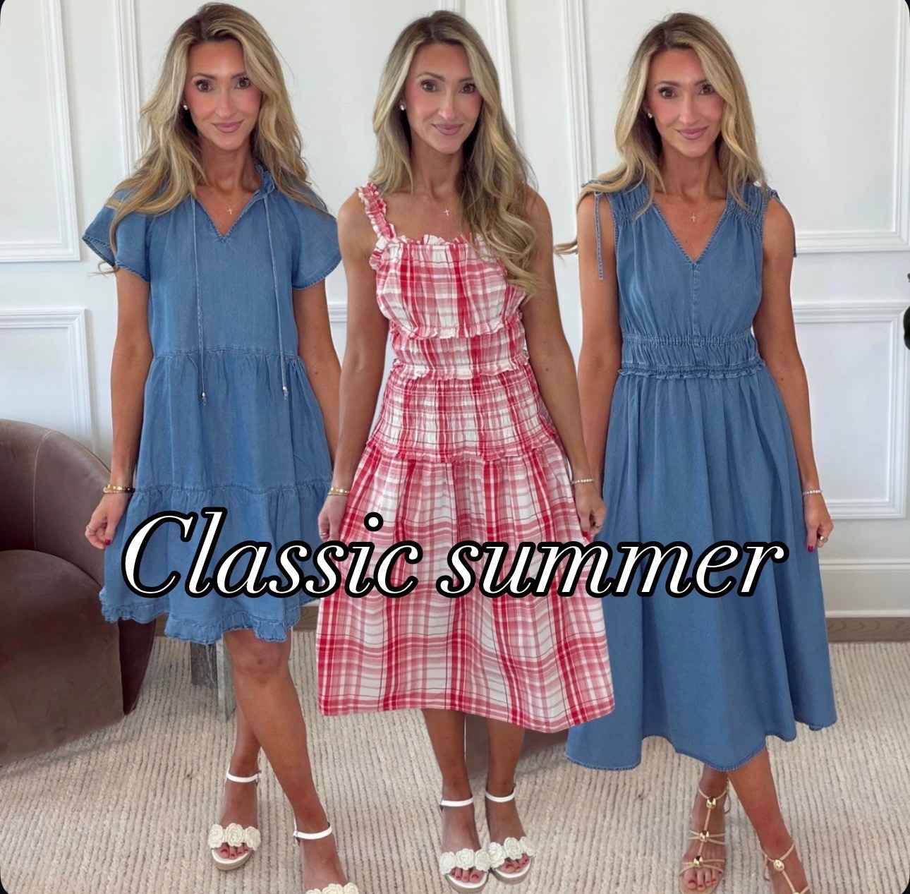 Classic dresses for summer!!

#LTKgrwm #LTKmomlife #LTKootd