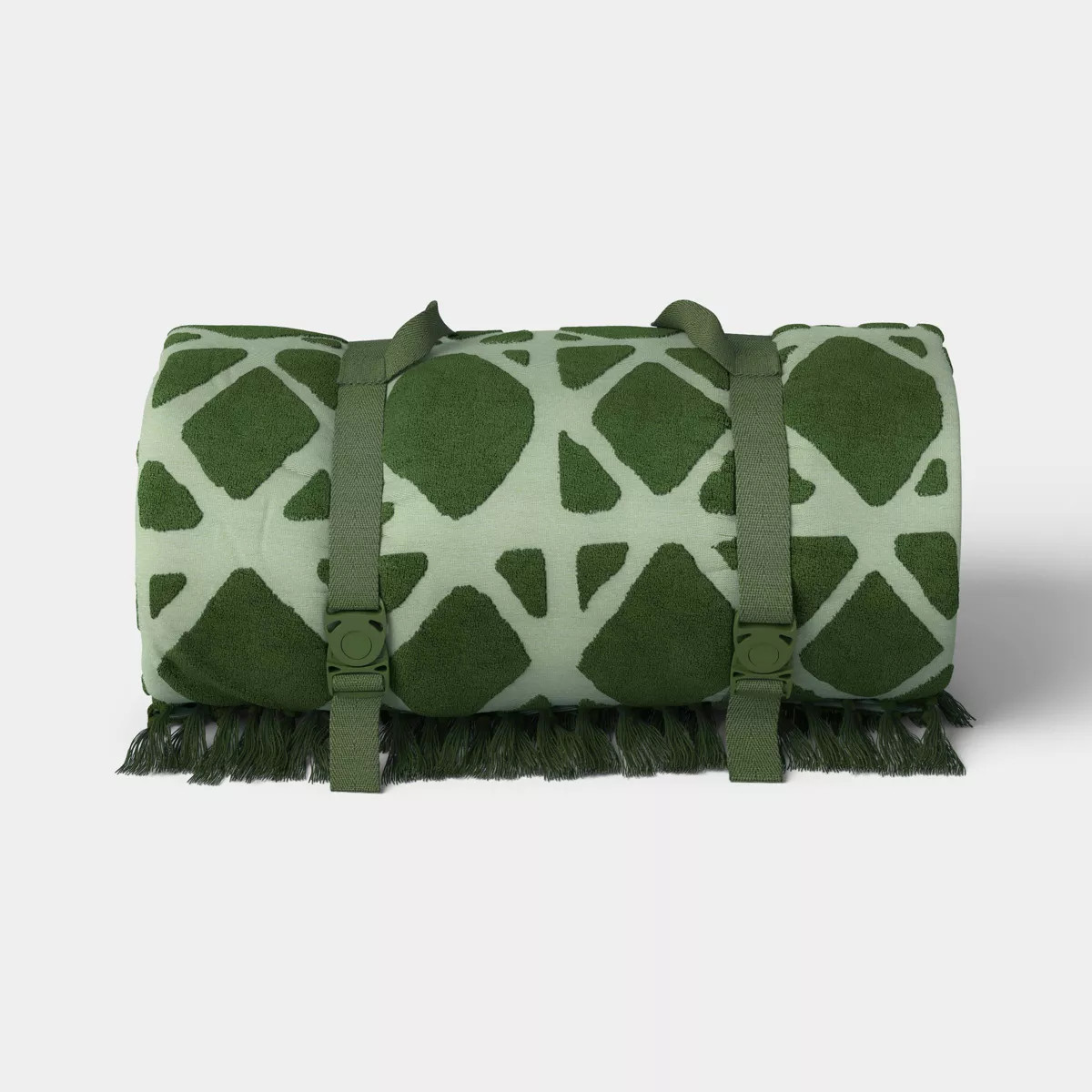 80"x60" Outdoor Beach Blanket - Threshold™ Green | Target