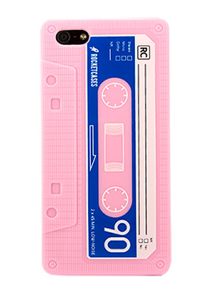 Rocketcases ROC-I5CP Retro Cassette Tape For Iphone 5S-5 Pink | Unbeatable Sale