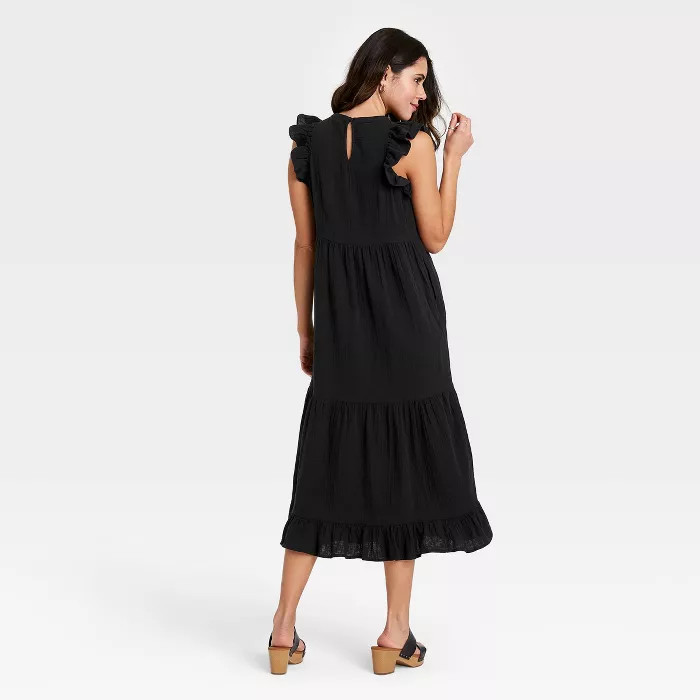 Women's Ruffle Sleeveless Tiered Dress - Universal Thread™ | Target