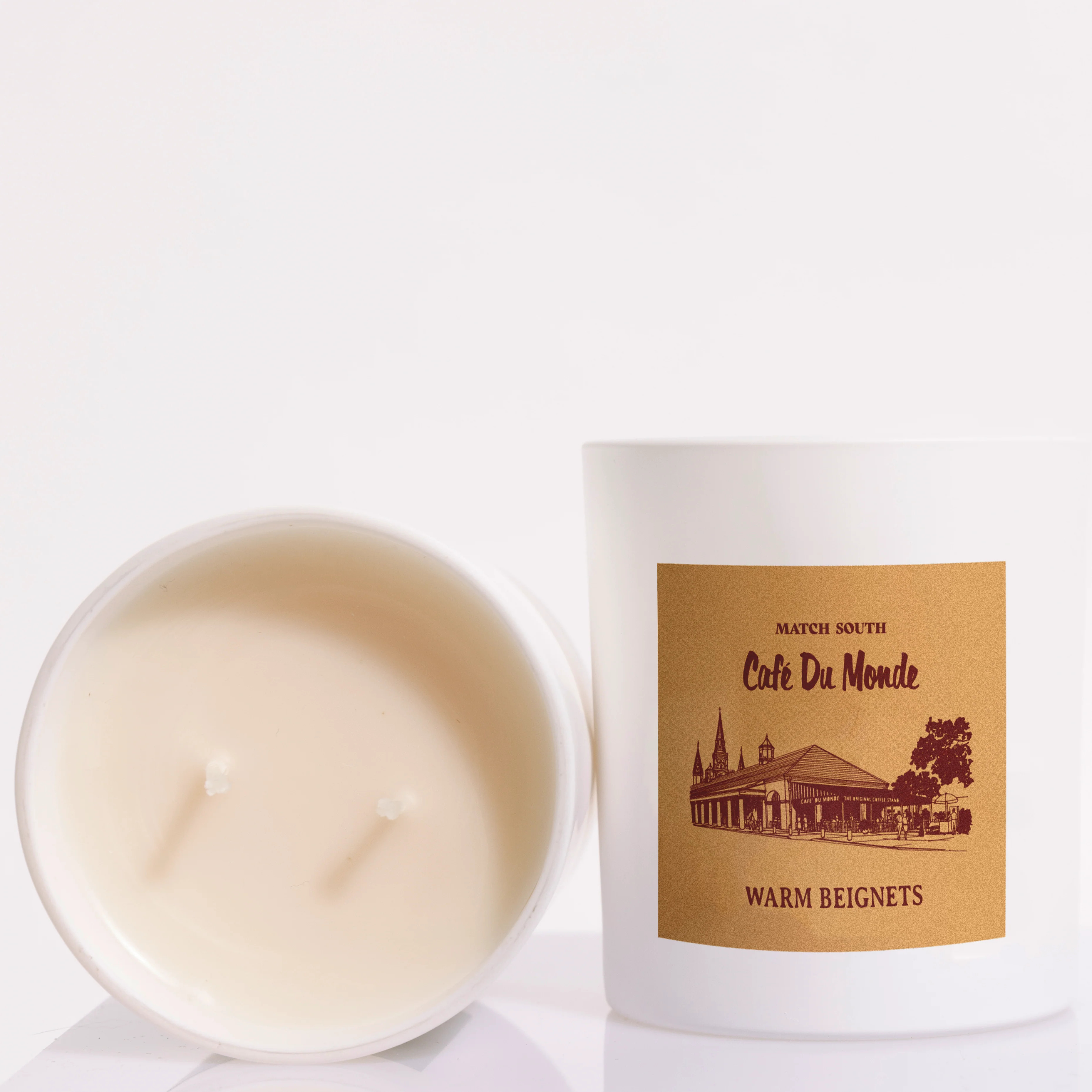 Warm Beignets Candle: Café Du Monde x Match South | Match South