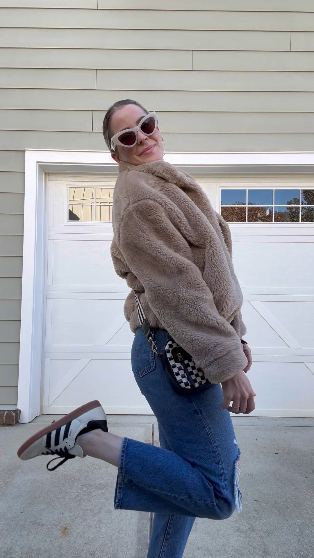 Casual OOTD for running errands 

Faux fur coat, Levi’s ripped jeans, spring outfit, mom outfit, jeans and tshirt 

#LTKShoeCrush #LTKFindsUnder100 #LTKWatchNow