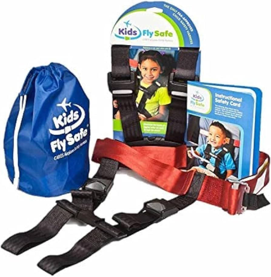 Cares Airplane Safety Travel Harness For Kids - Toddler Travel Restraint - Provides Extra Safety ... | Amazon (US)