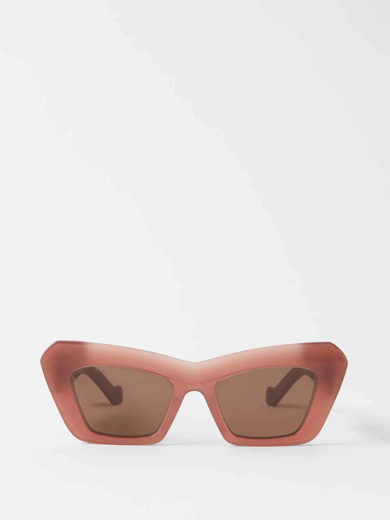 Oversized cat-eye acetate sunglasses | Matches (UK)