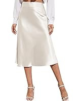 The Drop Women's Maya Silky Slip Skirt | Amazon (US)