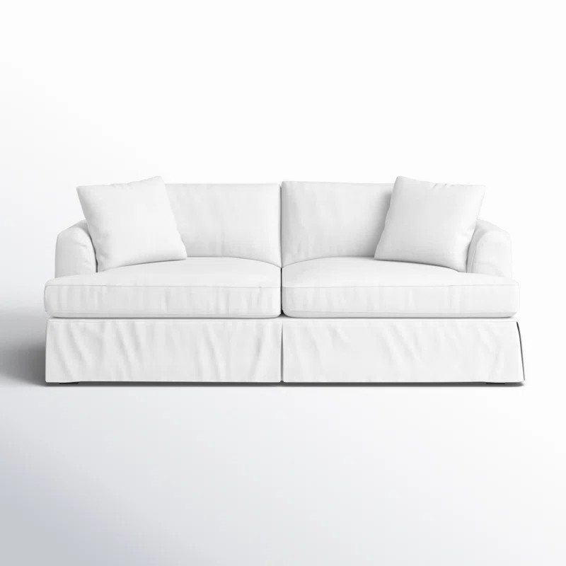 Lucia 92.5'' Slipcovered Sofa | Wayfair North America