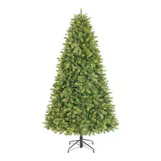 7.5 ft. Willow Creek Spruce LED Pre-Lit Artificial Christmas Tree T14 | The Home Depot