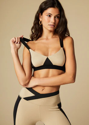 SUNSET BRA - BLACK + TAN | Shop Tan Lines