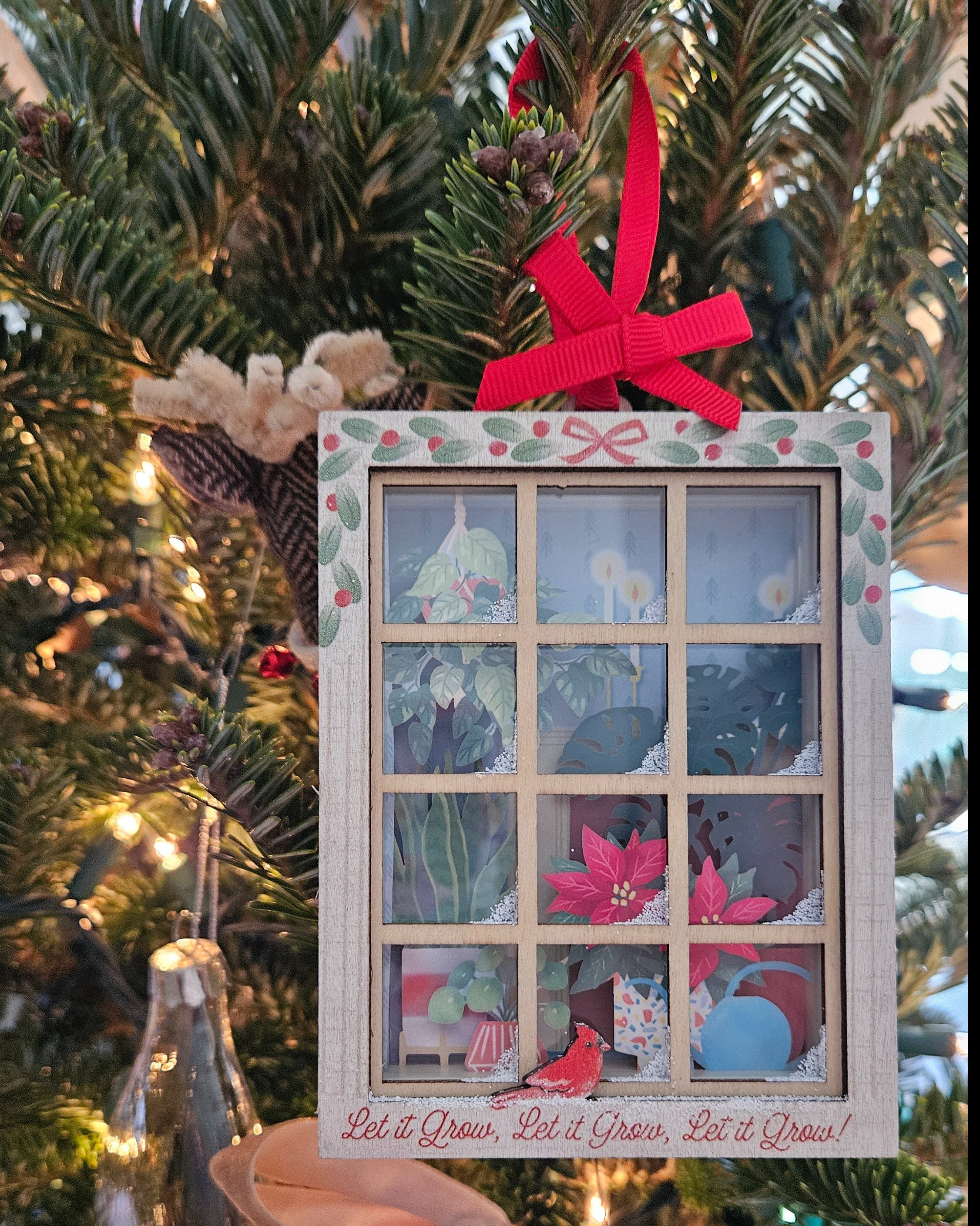 Christmas ornament for plant lovers, plant ornament, let ot grow Hallmark Keepsake ornament 

#LTKHoliday