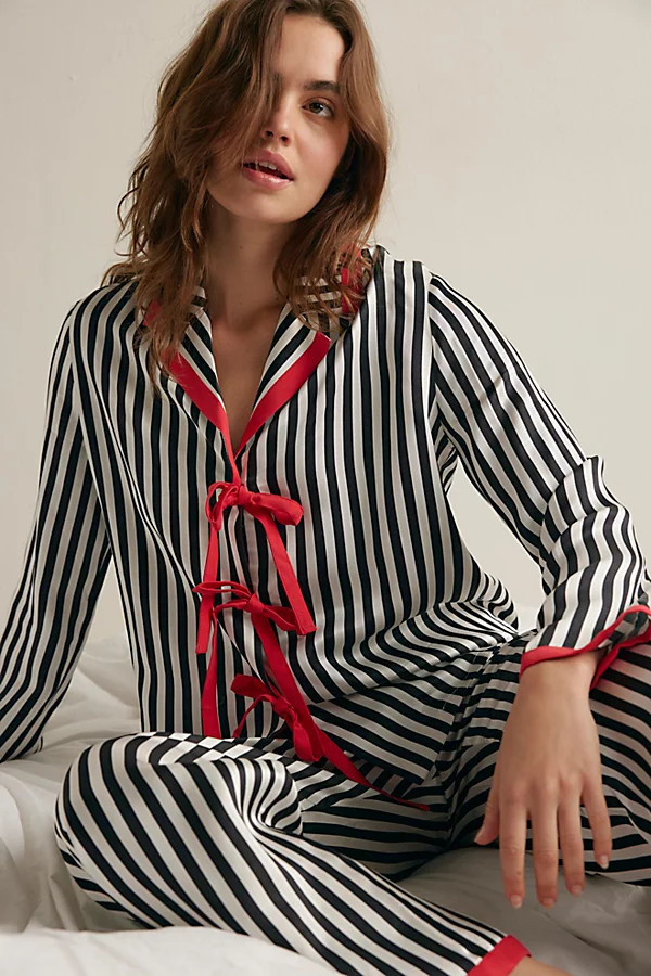 Sleeper The Bow Striped Set | Free People (Global - UK&FR Excluded)