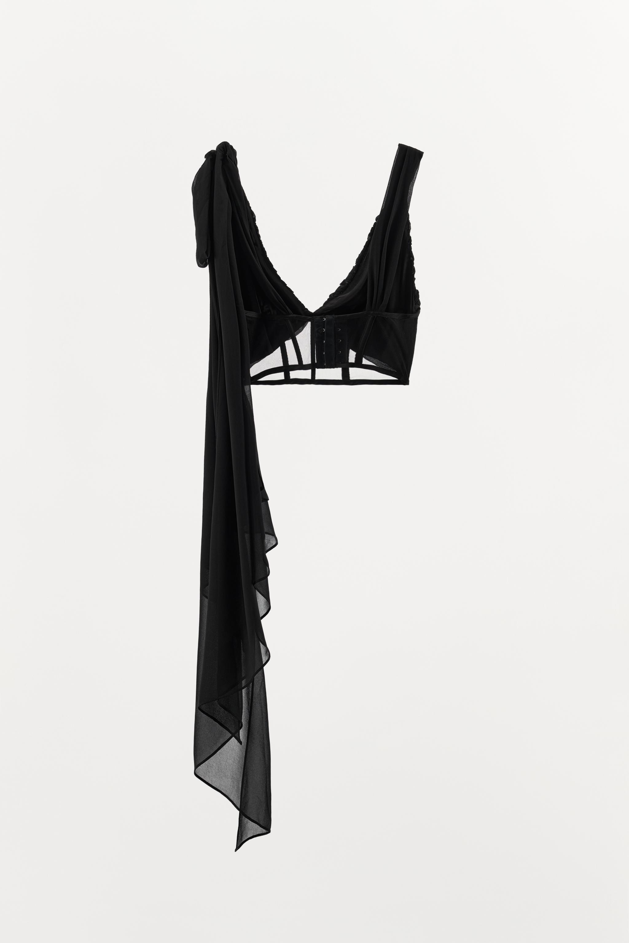 DRAPED COMBINED CORSET TOP | Zara UK