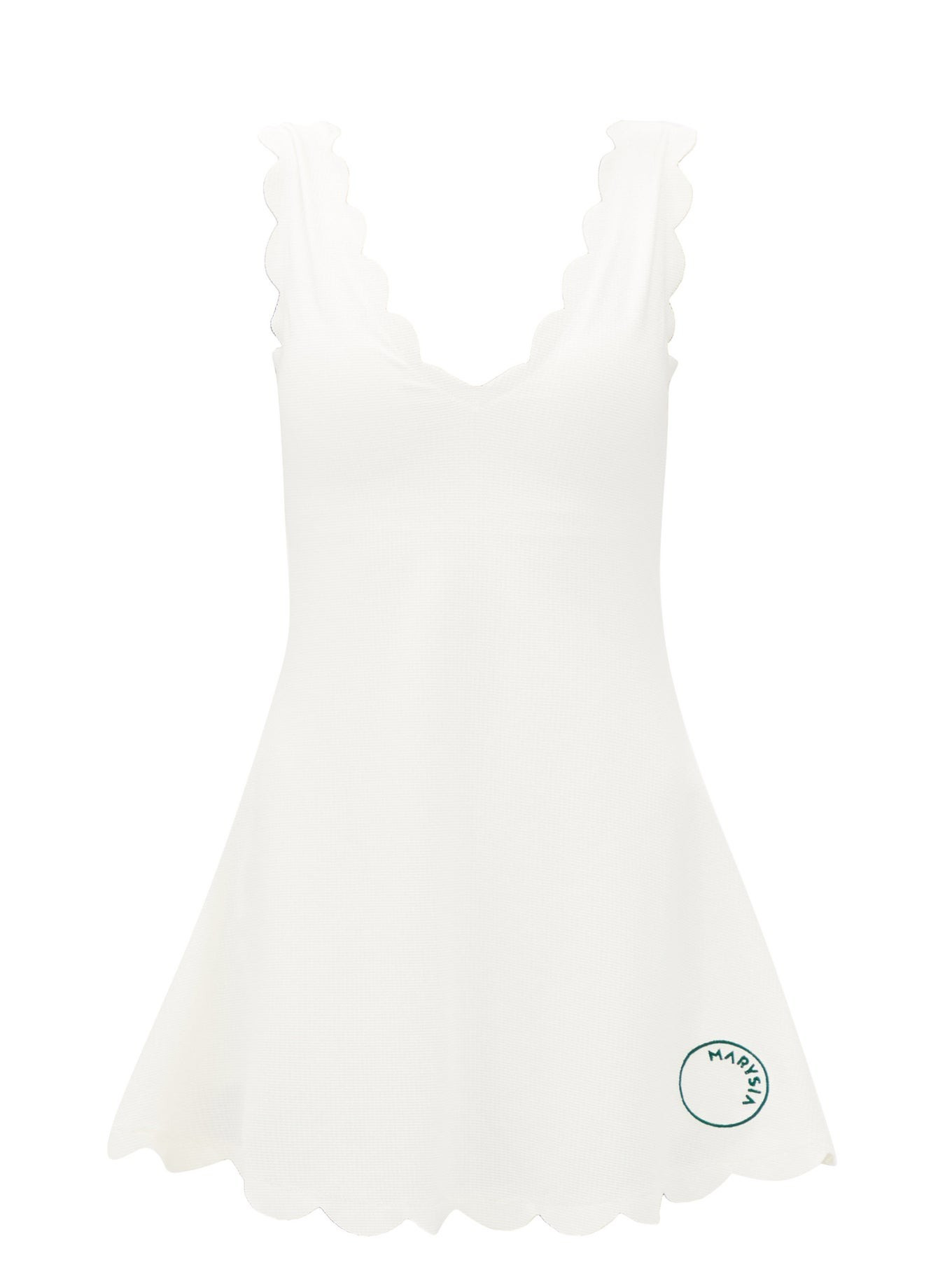 Venus scalloped mini dress | Marysia | Matches (US)