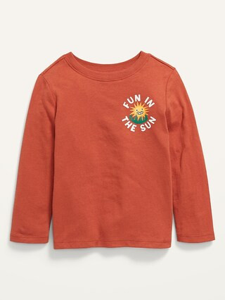 Unisex Long-Sleeve Graphic T-Shirt for Toddler | Old Navy (CA)
