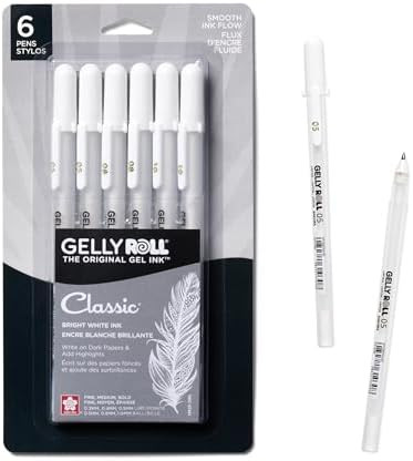 SAKURA Gelly Roll Gel Pens - Fine, Medium & Bold Tip Ink Pens for Journaling, Art, or Drawing - C... | Amazon (US)