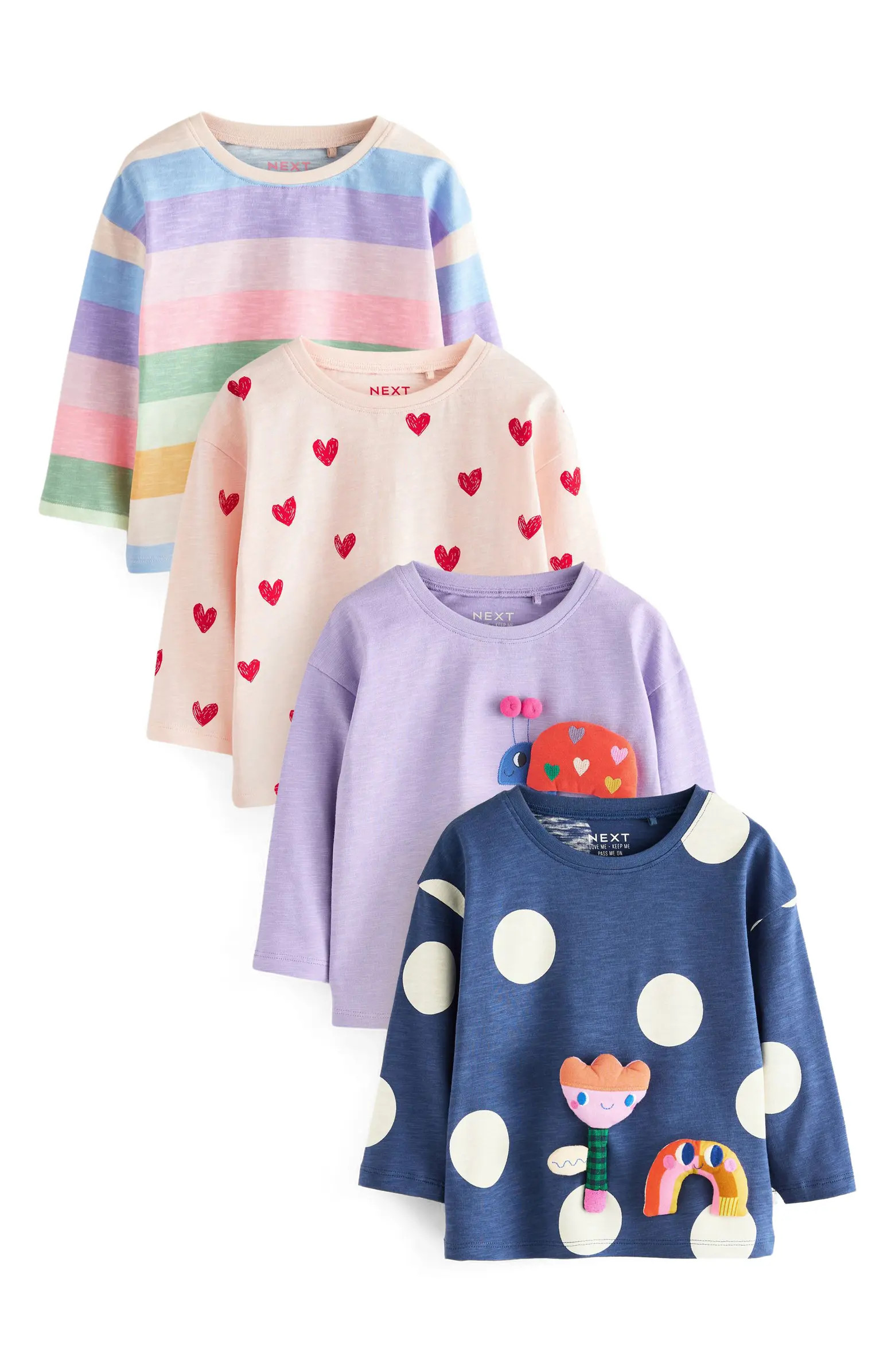 Kids' 4-Pack Assorted Graphic T-Shirts | Nordstrom