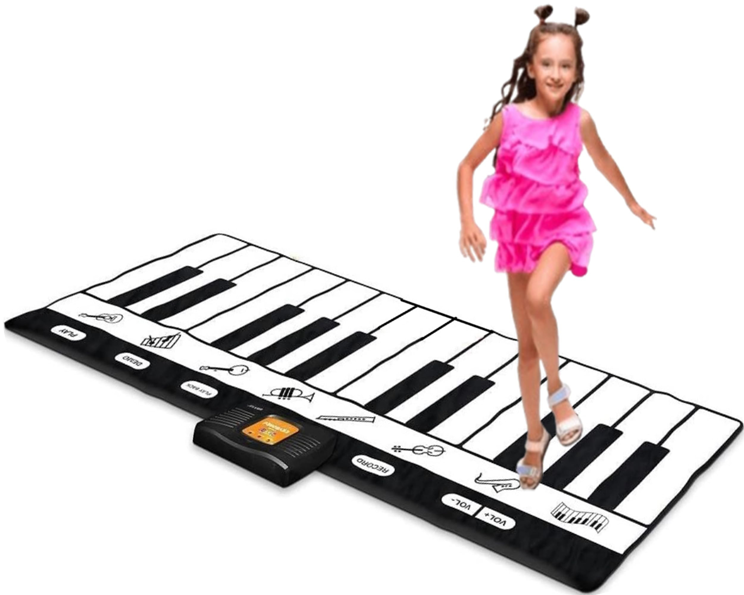 Play22 6 Ft. Floor Piano Mat for Toddlers - 24 Keys Piano Play Mat for Kids - Keyboard Playmat ha... | Amazon (US)