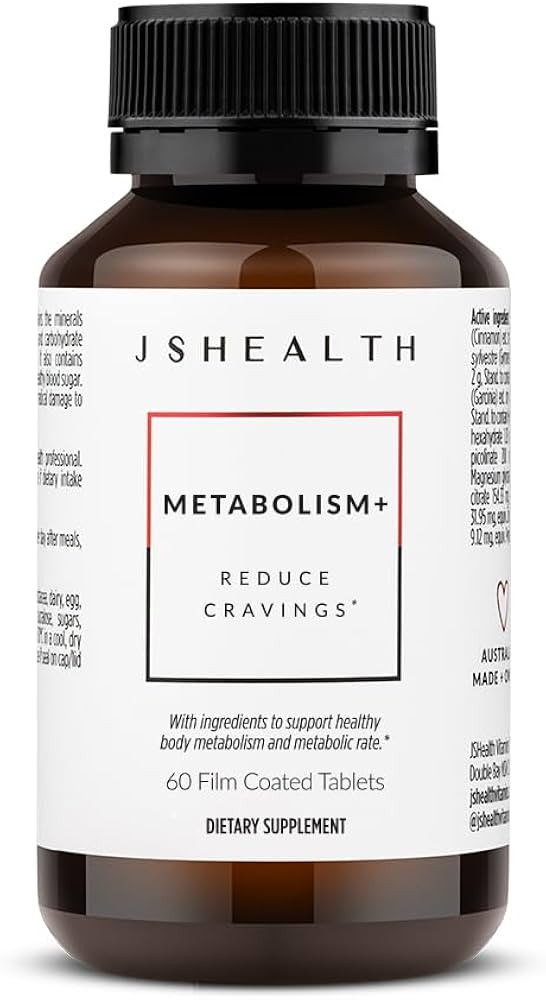 JSHealth Vitamins, Metabolism+ Formula, Healthy Natural Energy Support, Metabolism Maintenance Su... | Amazon (US)